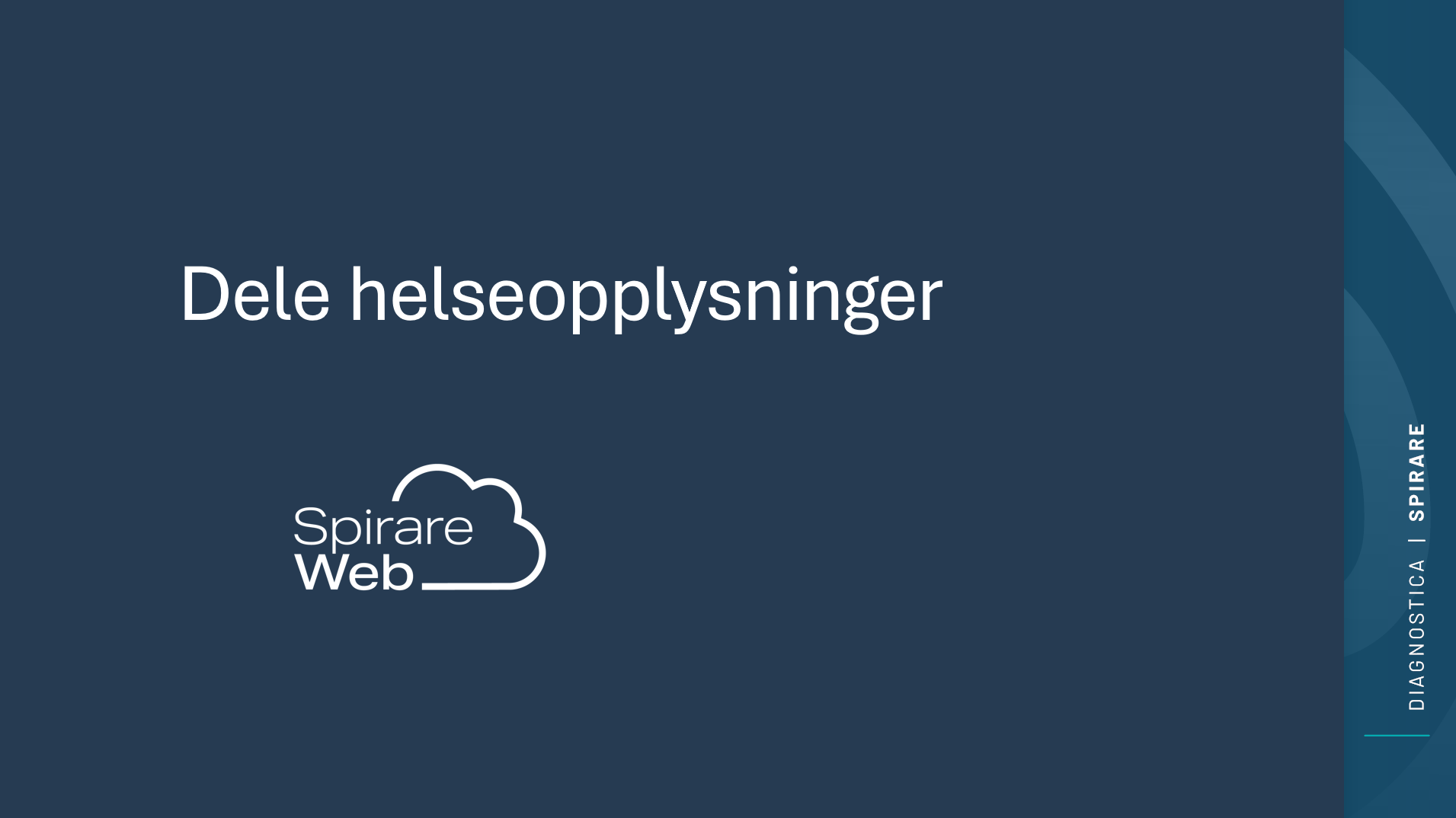 Dele spirometri med ekstern lege via Spirare Web