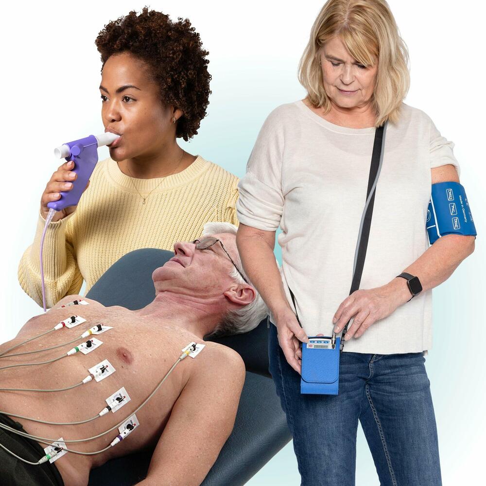 Spirare Komplett – Digital EKG, spirometri och 24-timmars blodtryck 