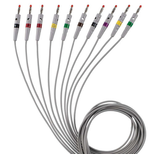 SPEK5-1B.  Banana cable for Spirare and Cardiax EKG 200-series