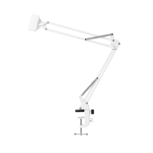 11001. EKG bordstativ, hvit.