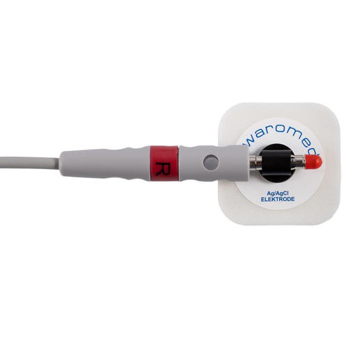 Electrode for rest ECG, 4 mm. banana plug