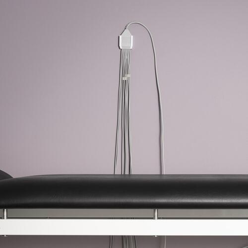 14001. Väggfäste EKG, förslag till montering