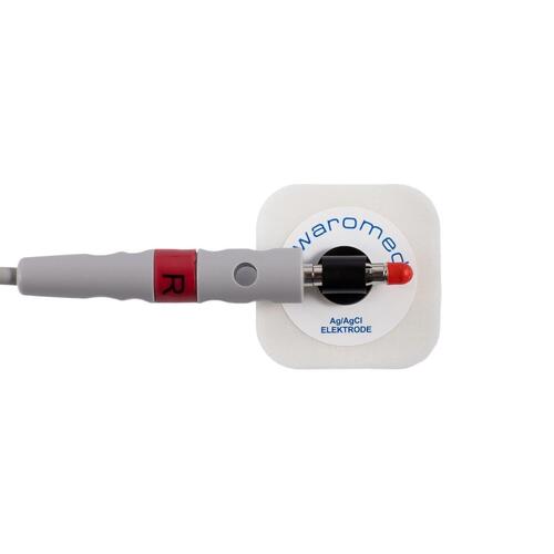 Illustration, 4 mm banana cable. standard ECG cable. 