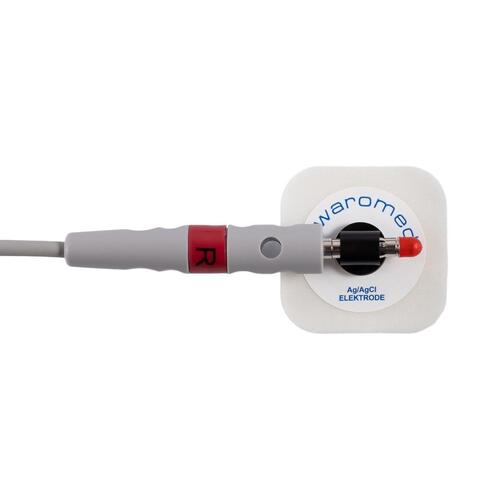 Electrode for rest ECG, 4 mm. banana plug