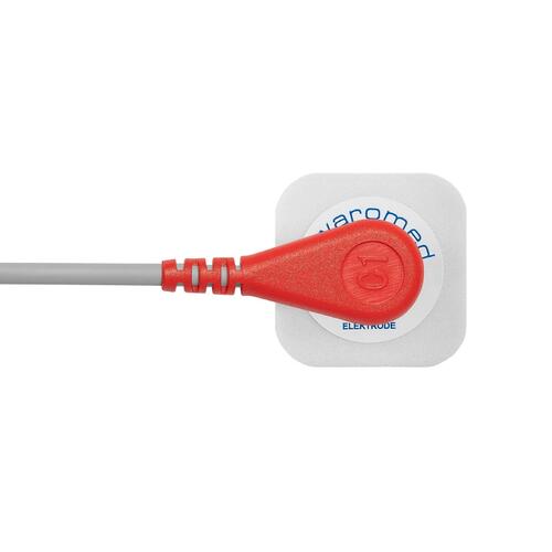 Illustration of a Press Stud Electrode, for resting ECG.