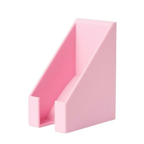 12003. Veggholder til spirometri, rosa. Leveres med dobbeltsidig teip og skruer. 