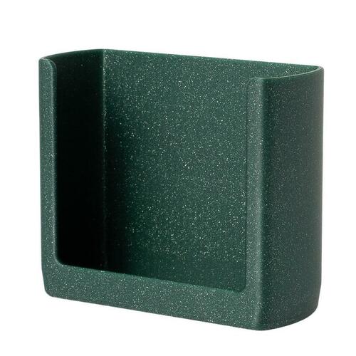 13005. Veggholder for 24-timers blodtrykksmåler, grønn med glitter