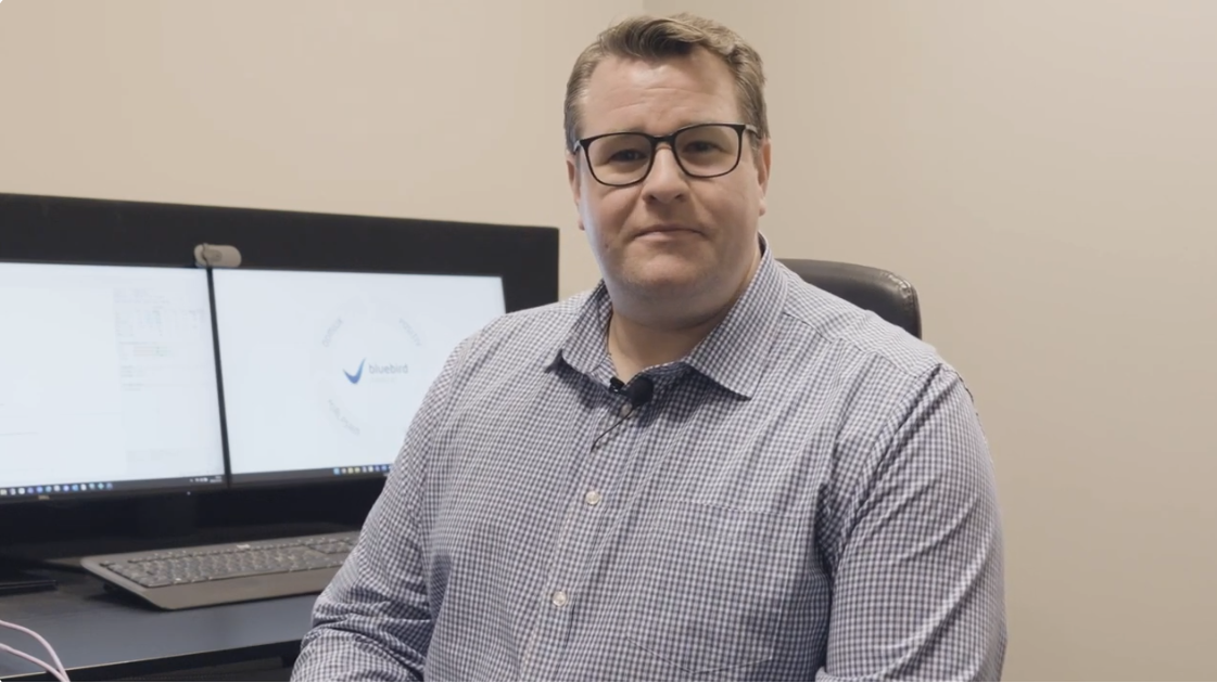 Spirare spirometri med Robin från Bluebird