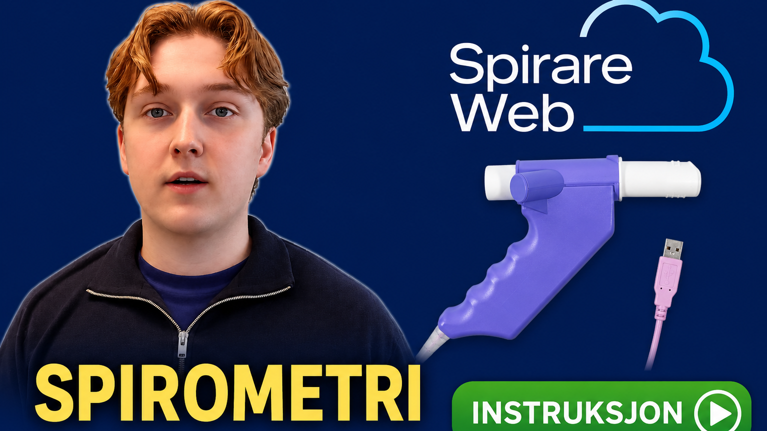 Ta spirometri i Spirare Web